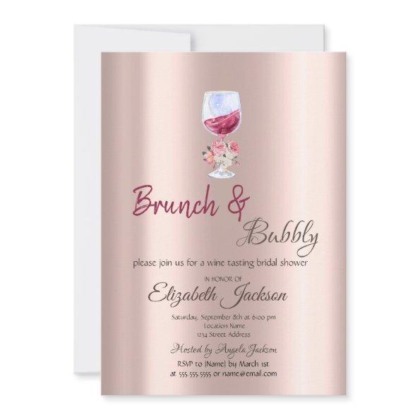 Brunch & Bubbly Floral Glass Drips
