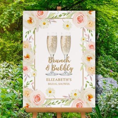 Brunch & Bubbly Garden Floral  Foam Board