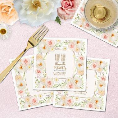 Brunch & Bubbly Garden Floral  Napkins