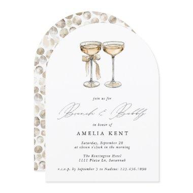 Brunch & Bubbly Watercolor Champagne