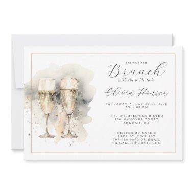 Brunch With The Bride Champagne Gold