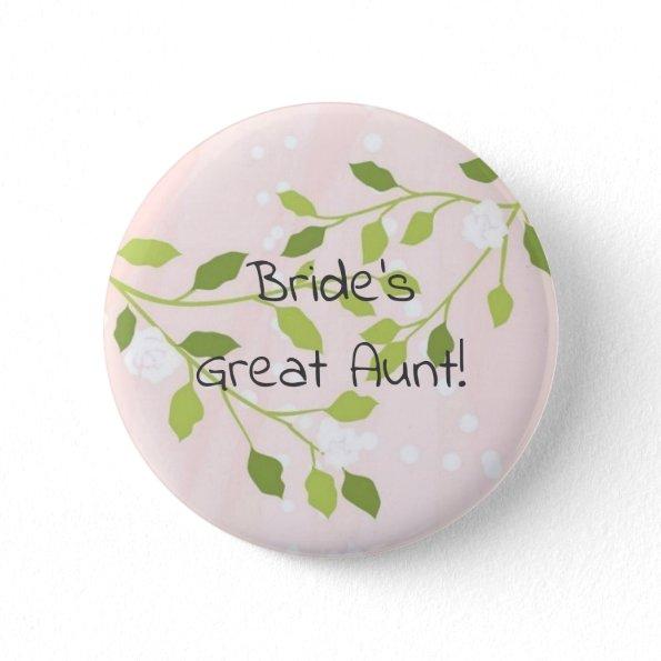 Brunette bride pink cropped button