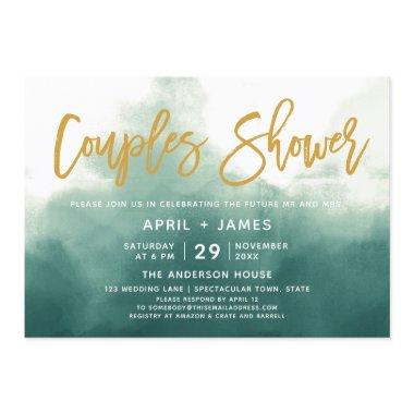 Brush Typography Couples Shower