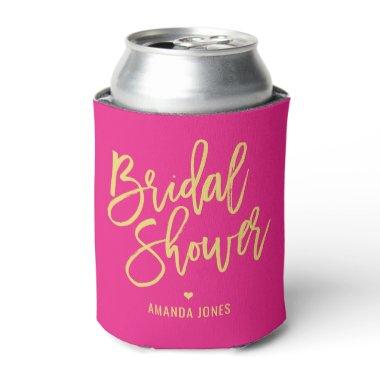 Brushed  Editable Color Can Cooler