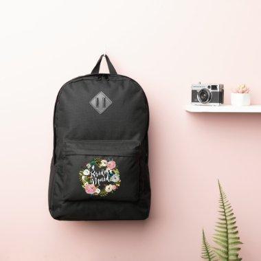 Brushed Floral Bridesmaid Port Authority® Backpack