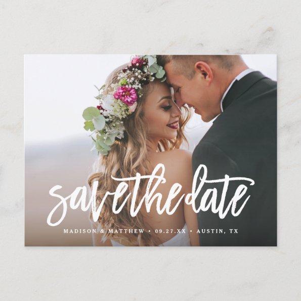 Brushed Save the Date PostInvitations