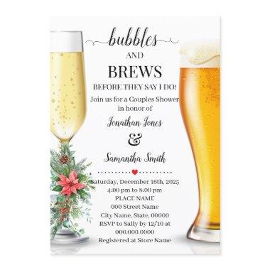 Bubbles & Brews before I do Christamas shower