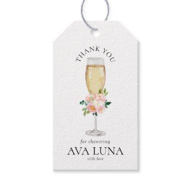 Bubbly and Brunch Bridal Shower Gift Tags