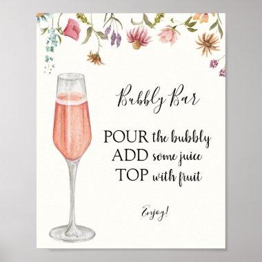 Bubbly Bar Drink Sign