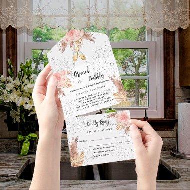 Bubbly Brunch  pampas grass RSVP All In One