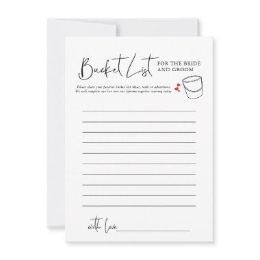 Bucket List | Bridal Shower Game