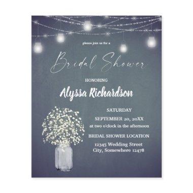 Budget Babys Breath Chalk BG Lights  Flyer