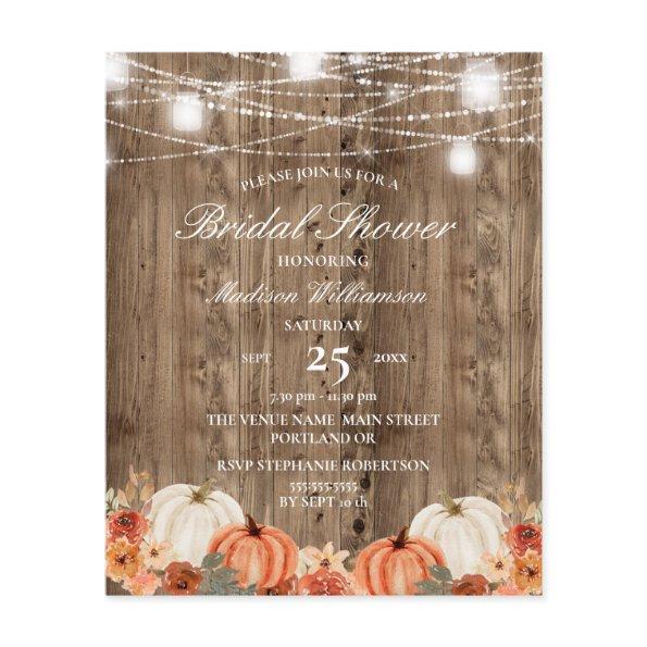 Budget Barn Wood & Pumpkin Fall