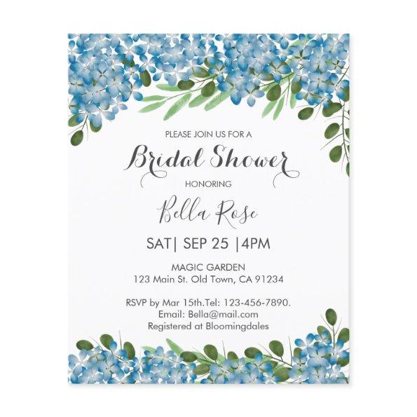 Budget Blue Hydrangeas