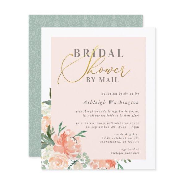 Budget Blush Floral Gold  By Mail