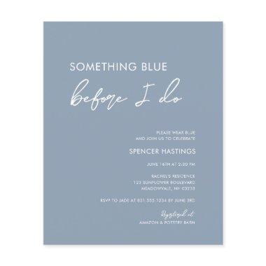 Budget Bohemian Something Blue Bridal Shower