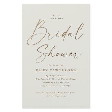 Budget Boho Gold Script