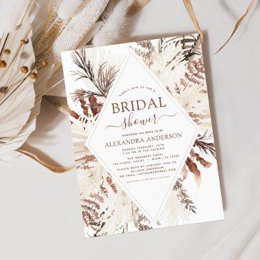 Budget Boho Terracotta Pampas Grass