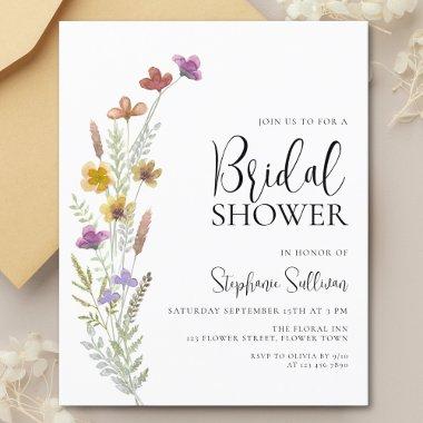 Budget Boho Wildflower