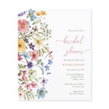 Budget Boho Wildflower  Flyer