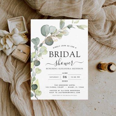 Budget Bridal Shower Botanical Eucalyptus Boho