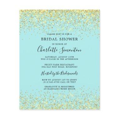 Budget  Gold Teal