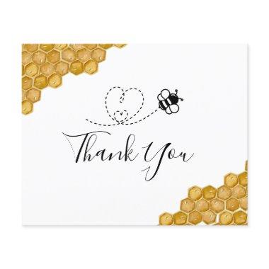 BUDGET Bridal Shower Honeycomb Thank You Invitations