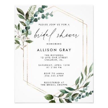 Budget Bridal Shower Invitations Flyer