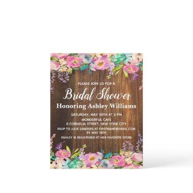 Budget  Rustic Floral Boho