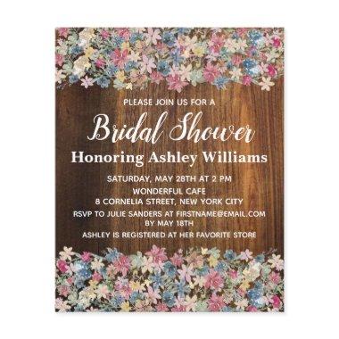 Budget  Rustic Flower Boho