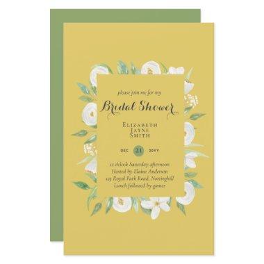 BUDGET Bridal Shower Invitations Custom Colors