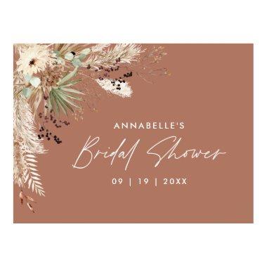 Budget  pampas grass modern elegant Poster