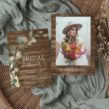 Budget  Photo Rustic Wood  Flyer