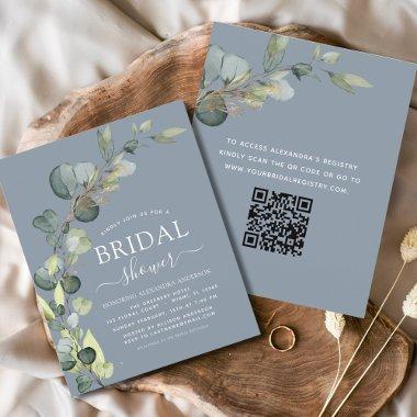 Budget  QR Code Eucalyptus  Flyer