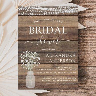 Budget  Rustic Baby's Breath Lights Flyer