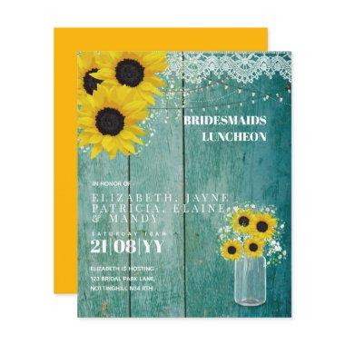 BUDGET Bridesmaids Luncheon Brunch Lunch Floral
