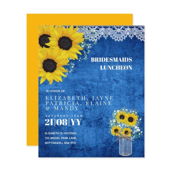 BUDGET Bridesmaids Luncheon Brunch Lunch Floral