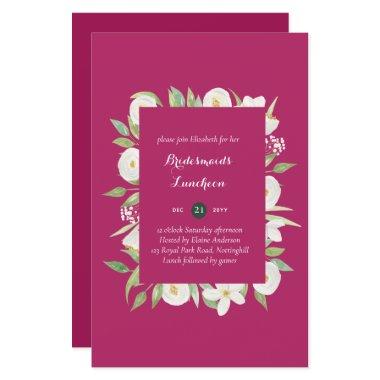 BUDGET Bridesmaids Luncheon Brunch Lunch Floral