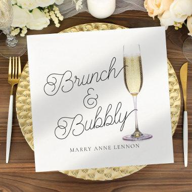 Budget Brunch and Bubbly Cocktail Napkins