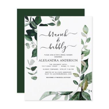 Budget Brunch & Bubbly  Greenery