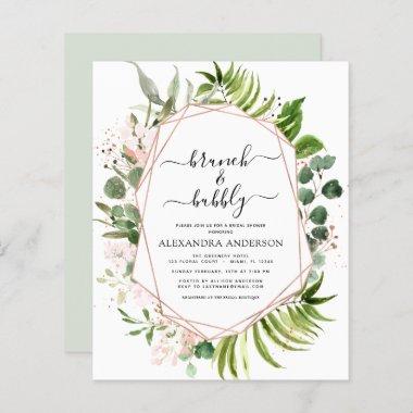 Budget Brunch & Bubbly Bridal Shower Greenery