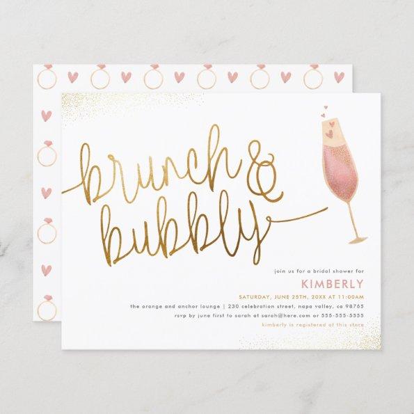 Budget Brunch & Bubbly Champagne Bridal Shower