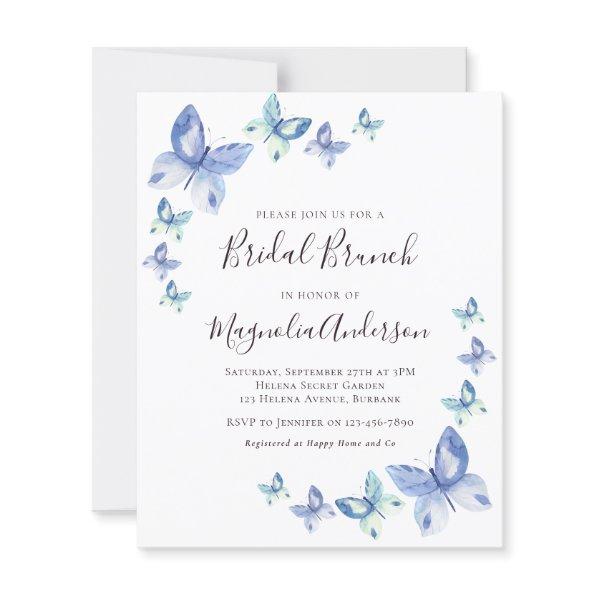 Budget Butterfly Bridal Brunch