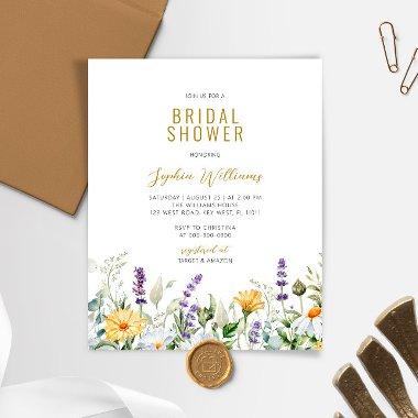 Budget Chamomile & Eucalyptus  Invite