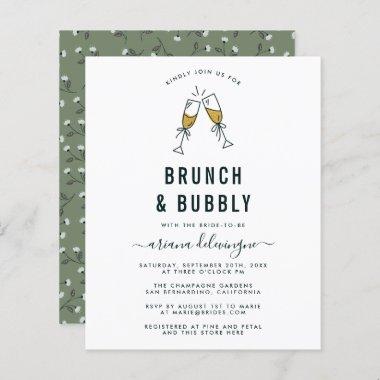 Budget Champagne Brunch and Bubbly Bridal Shower
