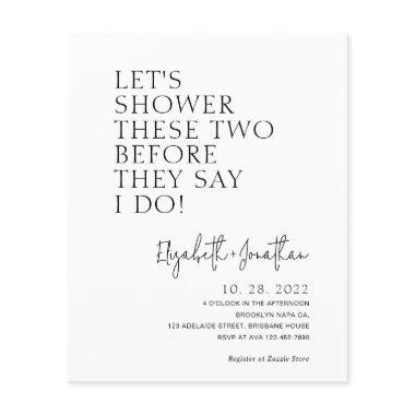 Budget Couple Shower Before They Say I Do Bridal