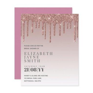 BUDGET Dripping Glitter