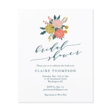 Budget Elegant Boho Floral Simple