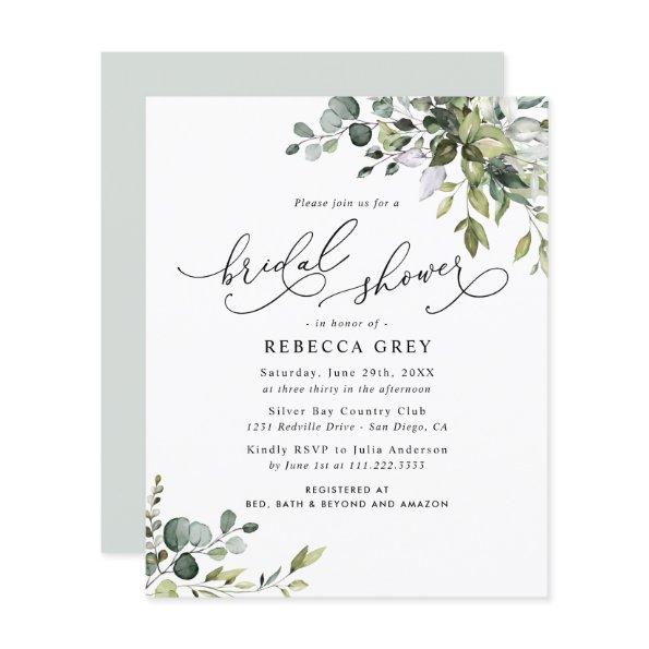 Budget Elegant Greenery