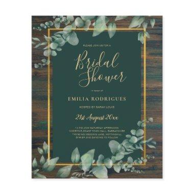 BUDGET Eucalyptus  Greenery Gold Flyer